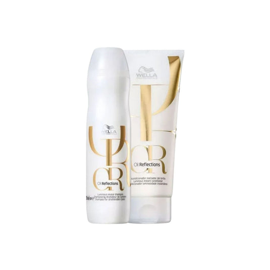 Kit Wella Oil Reflections Shampoo 250 ml + Condicionador 200 ml