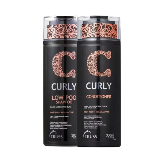Kit Truss Curly Low Poo Shampoo 300 ml + Condicionador 300 ml