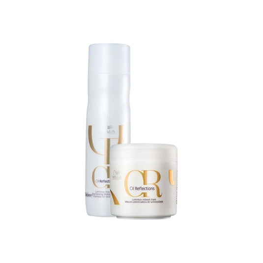 Kit Wella Oil Reflections Shampoo 250 ml e Máscara 150 ml