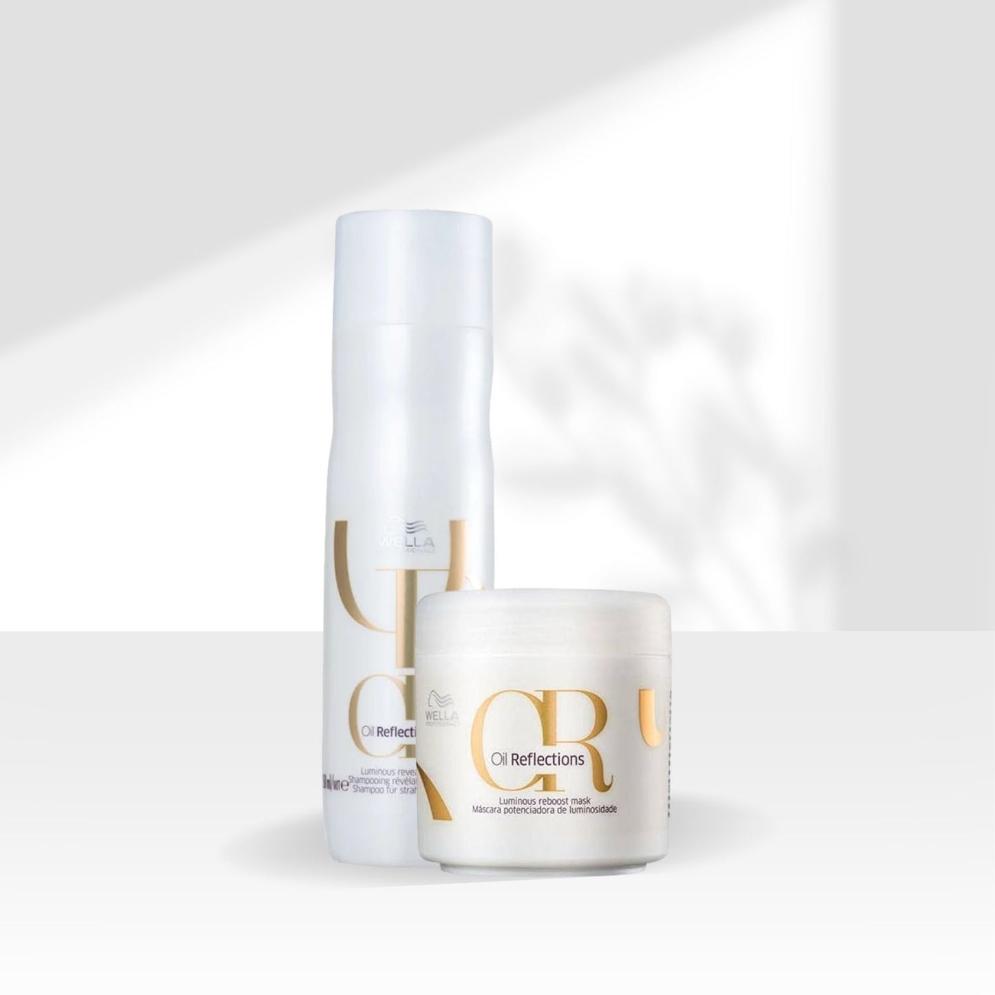 Kit Wella Oil Reflections Shampoo 250 ml e Máscara 150 ml