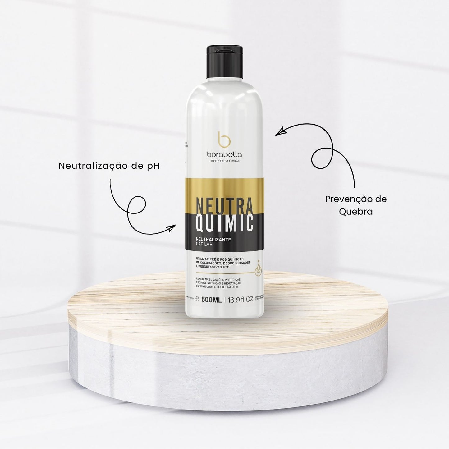 Bórabella NeutraQuimic Evita Quebra e Elimina Mau Cheiro 500 ml