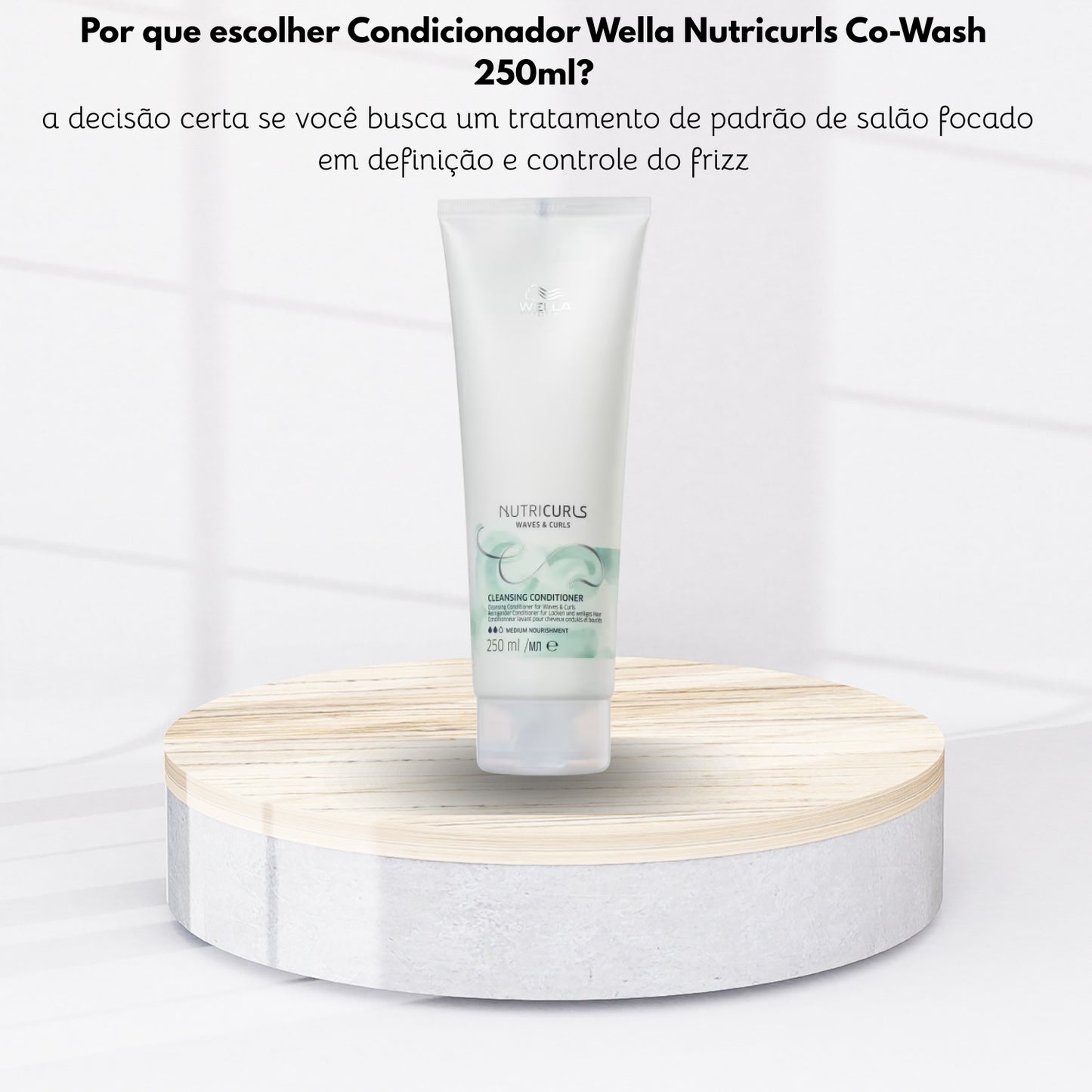 Condicionador Wella Nutricurls Co-Wash 250 ml