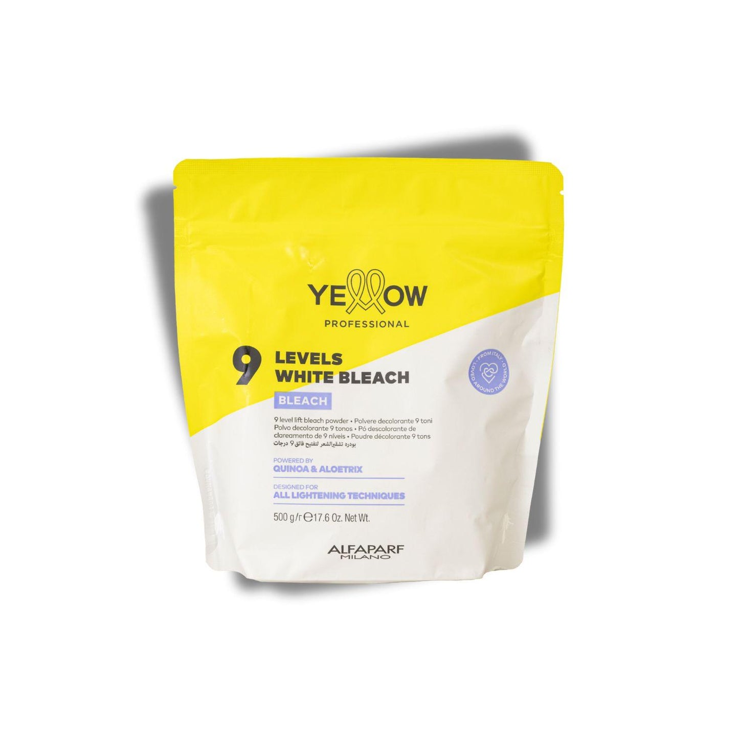 Pó Descolorante Yellow Bleach 9 Levels Of Lift 500 g