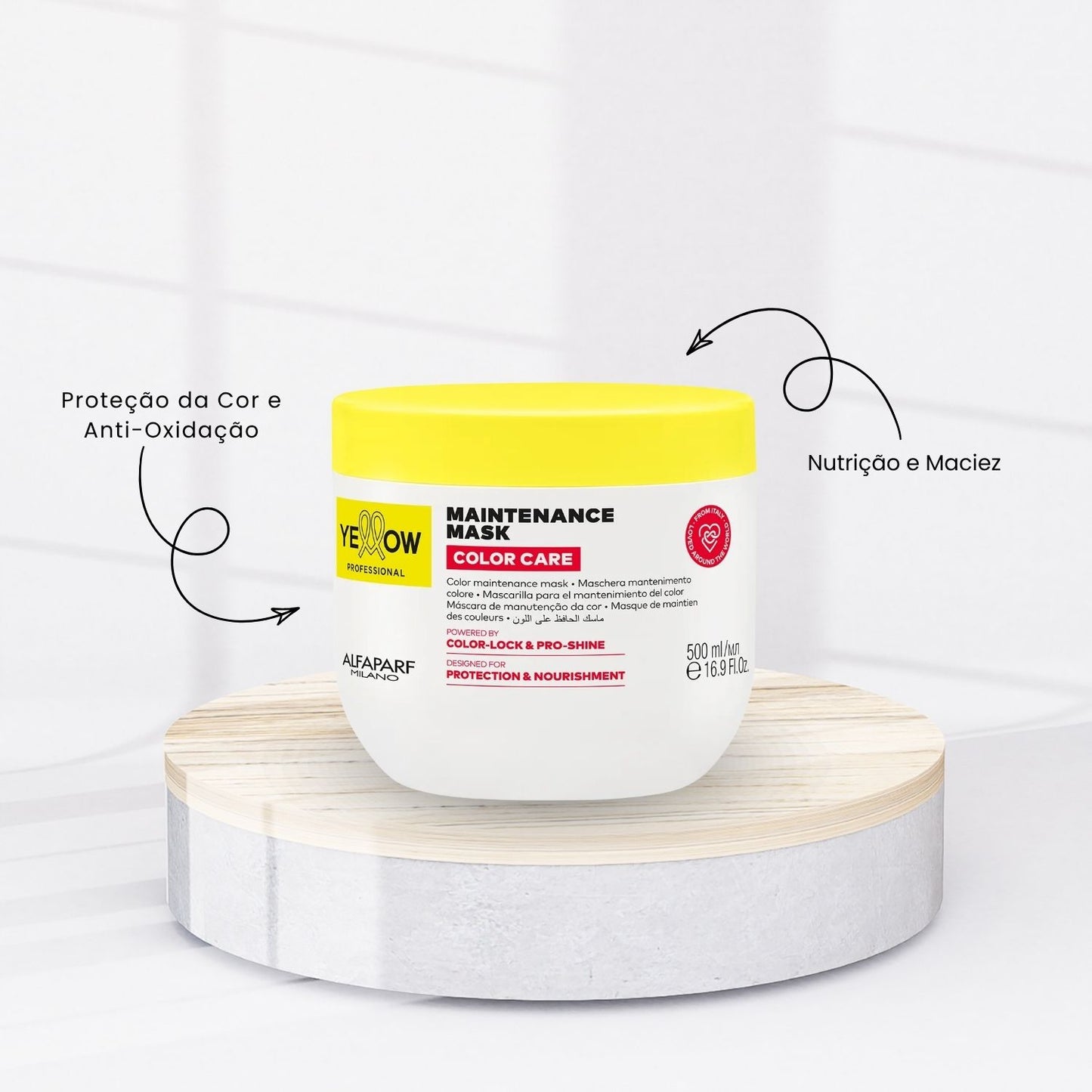 Máscara Yellow Color Care 500 ml