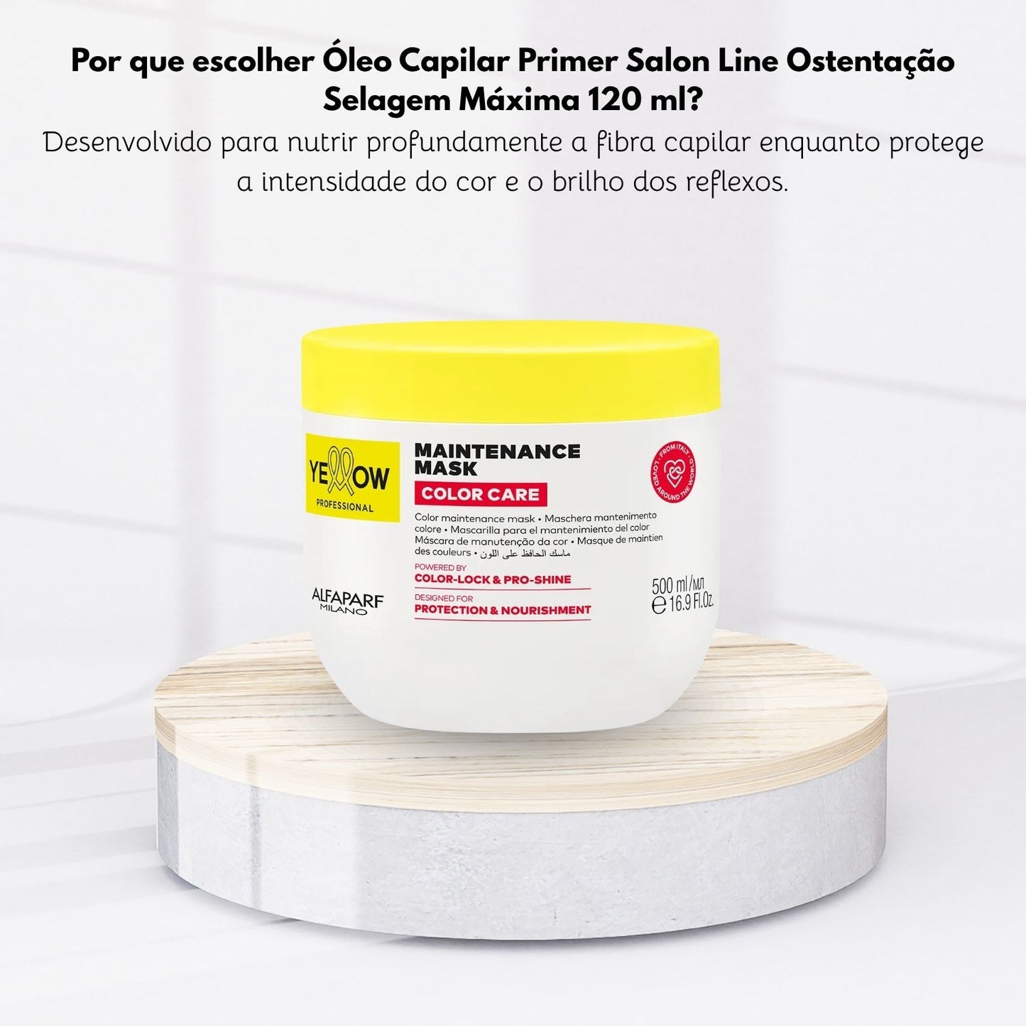 Máscara Yellow Color Care 500 ml