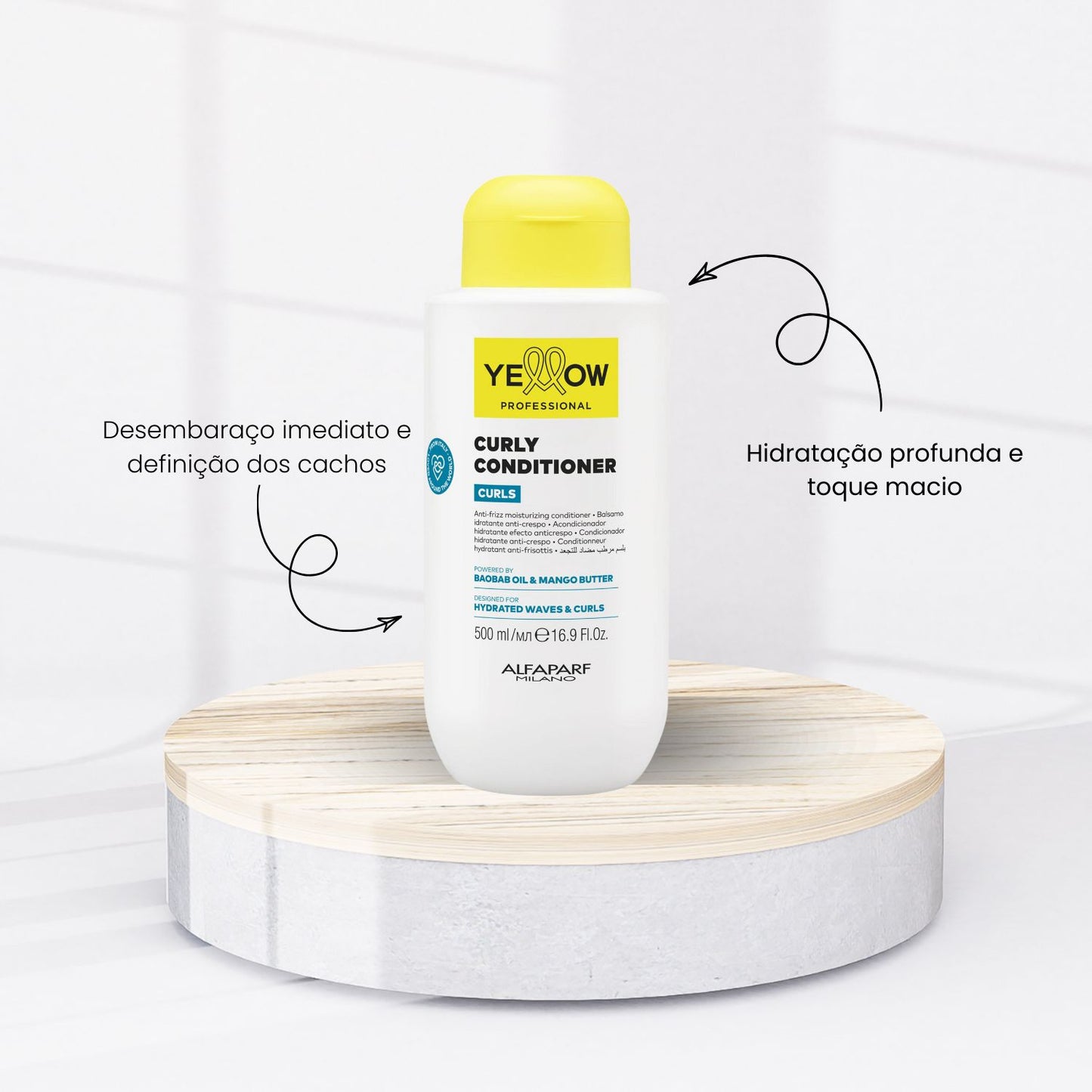 Condicionador Yellow Curls 500 ml