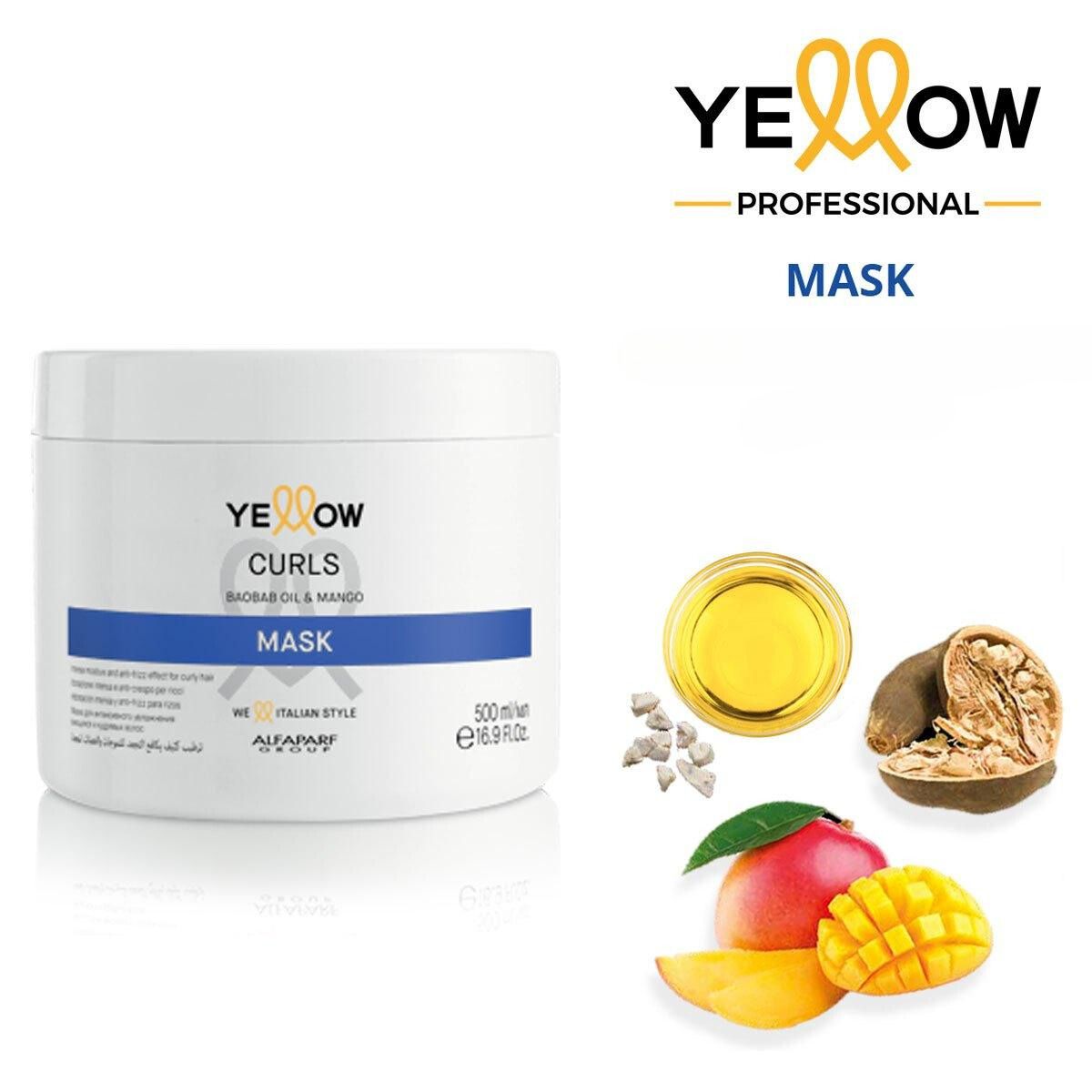 Máscara Yellow Curls 500 g