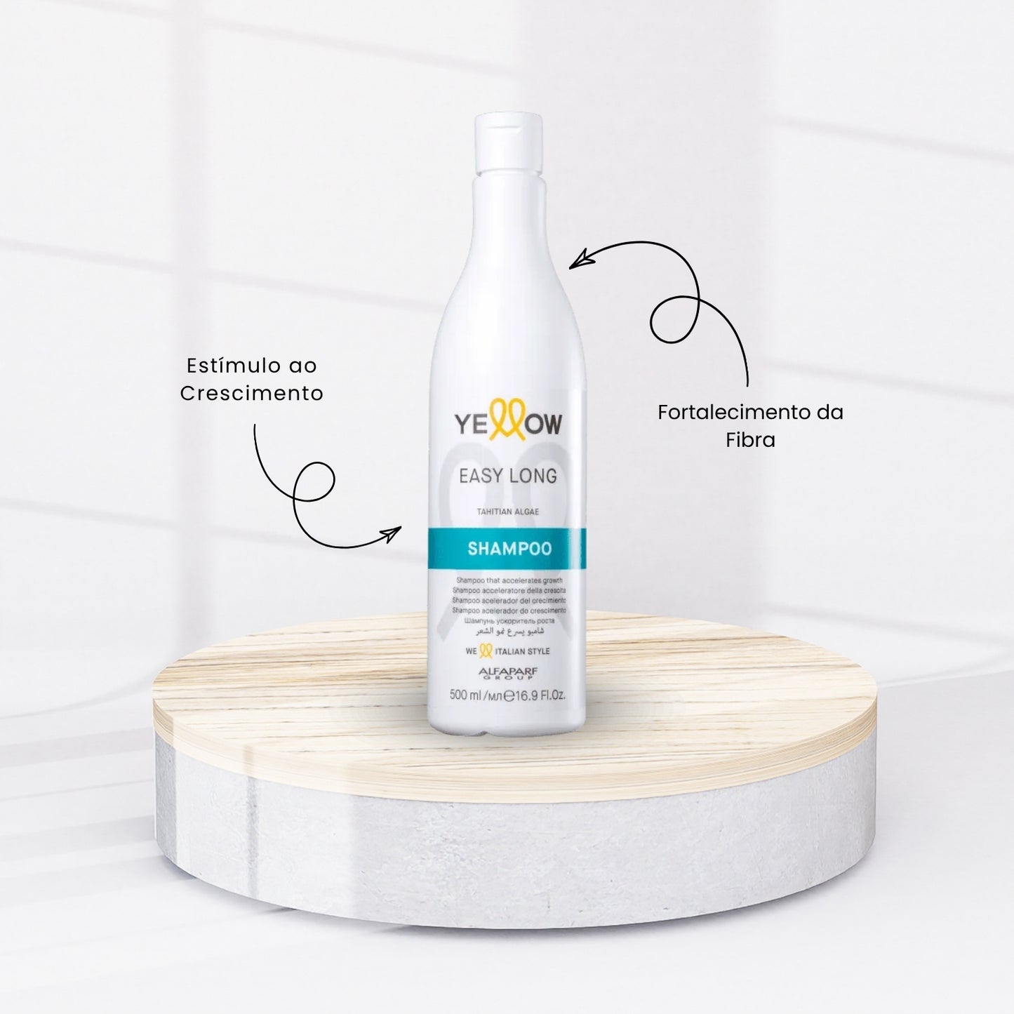 Shampoo Yellow Easy Long 500 ml