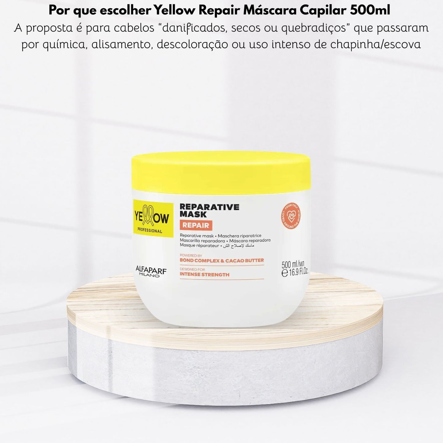 Máscara Yellow Repair 500 ml