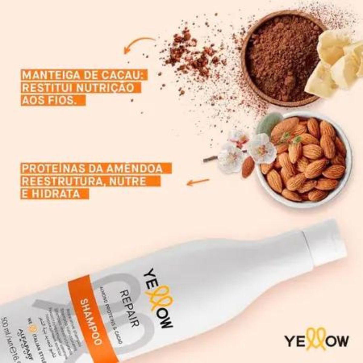 Shampoo Yellow Repair 500 ml