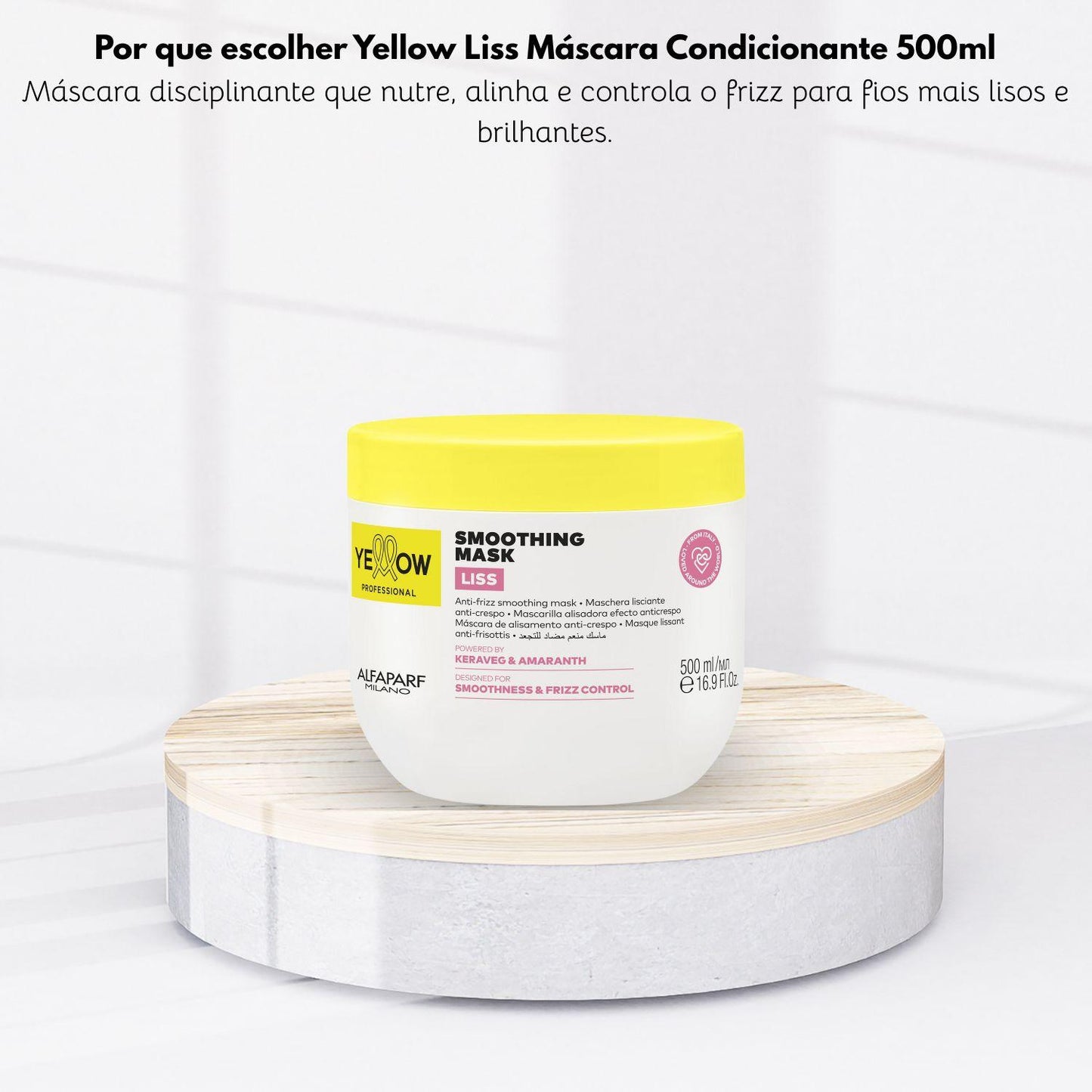 Máscara Yellow Liss Condicionante 500 ml