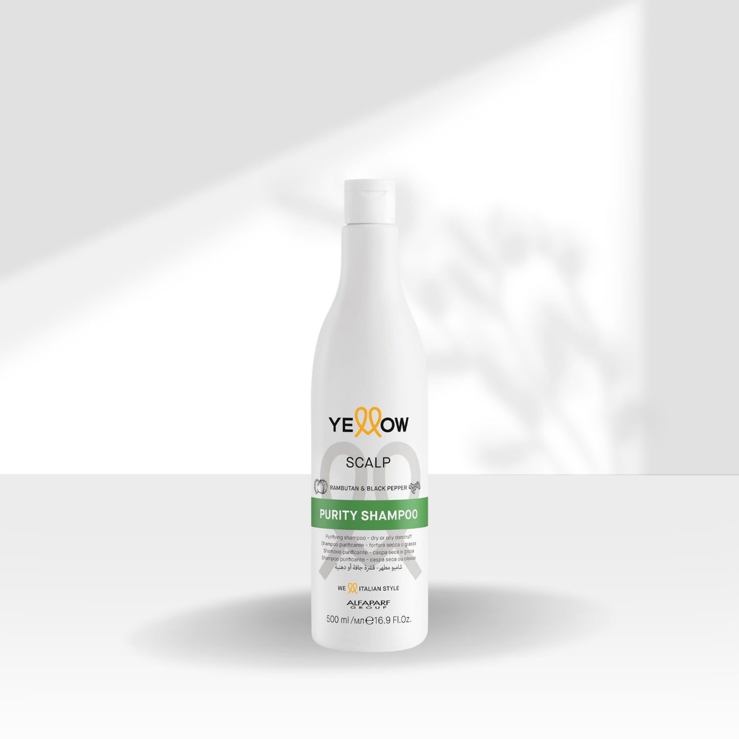 Shampoo Yellow Scalp Purity Shampoo para Cabelo Oleoso 500 ml