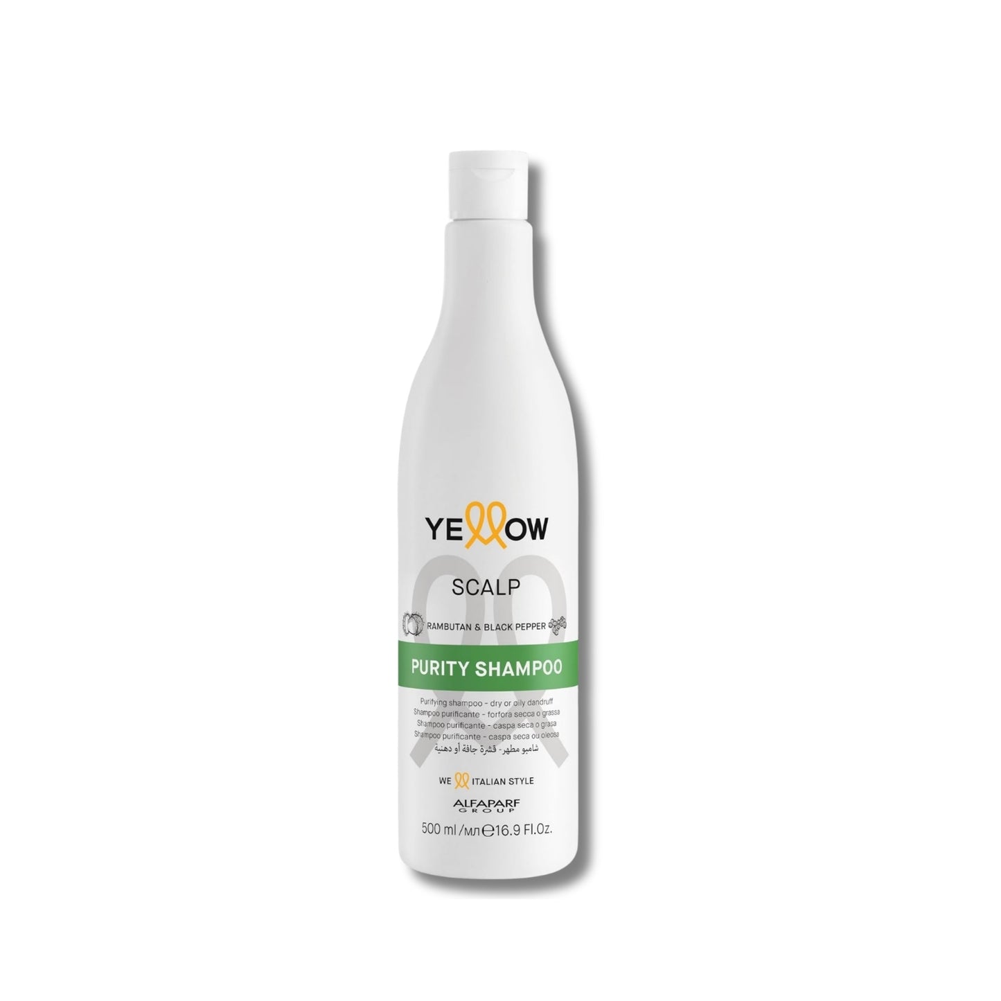 Shampoo Yellow Scalp Purity Shampoo para Cabelo Oleoso 500 ml