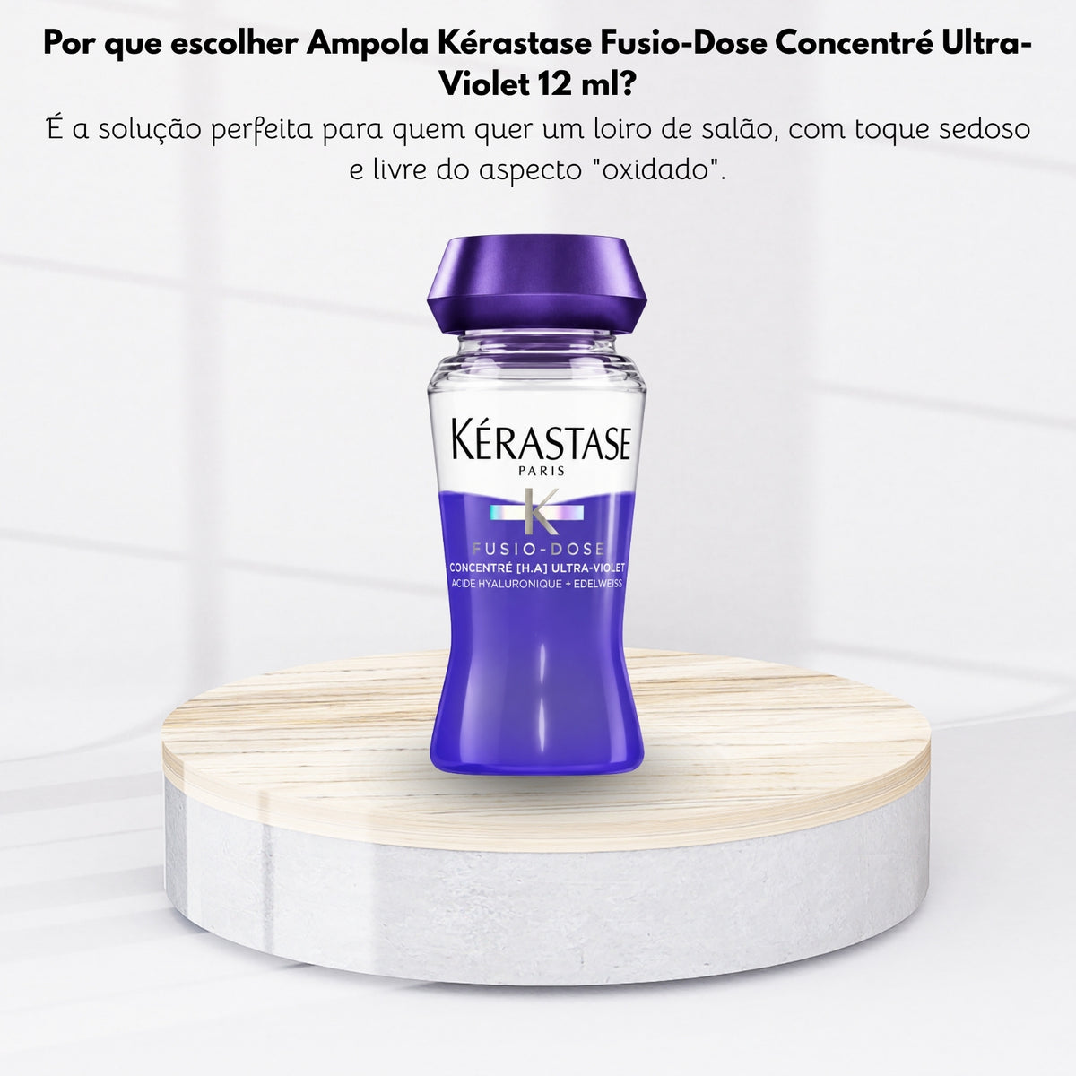 Ampola Kérastase Fusio-Dose Concentré Ultra-Violet 12 ml