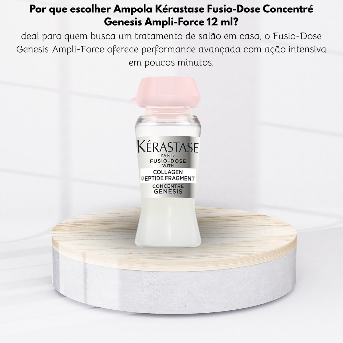 Ampola Kérastase Fusio-Dose Concentré Genesis Ampli-Force 12 ml