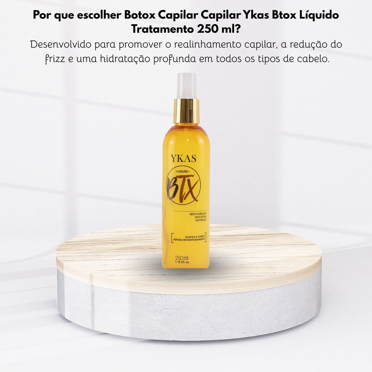 Botox Capilar Capilar Ykas Btox Líquido Tratamento 250 ml – Doce