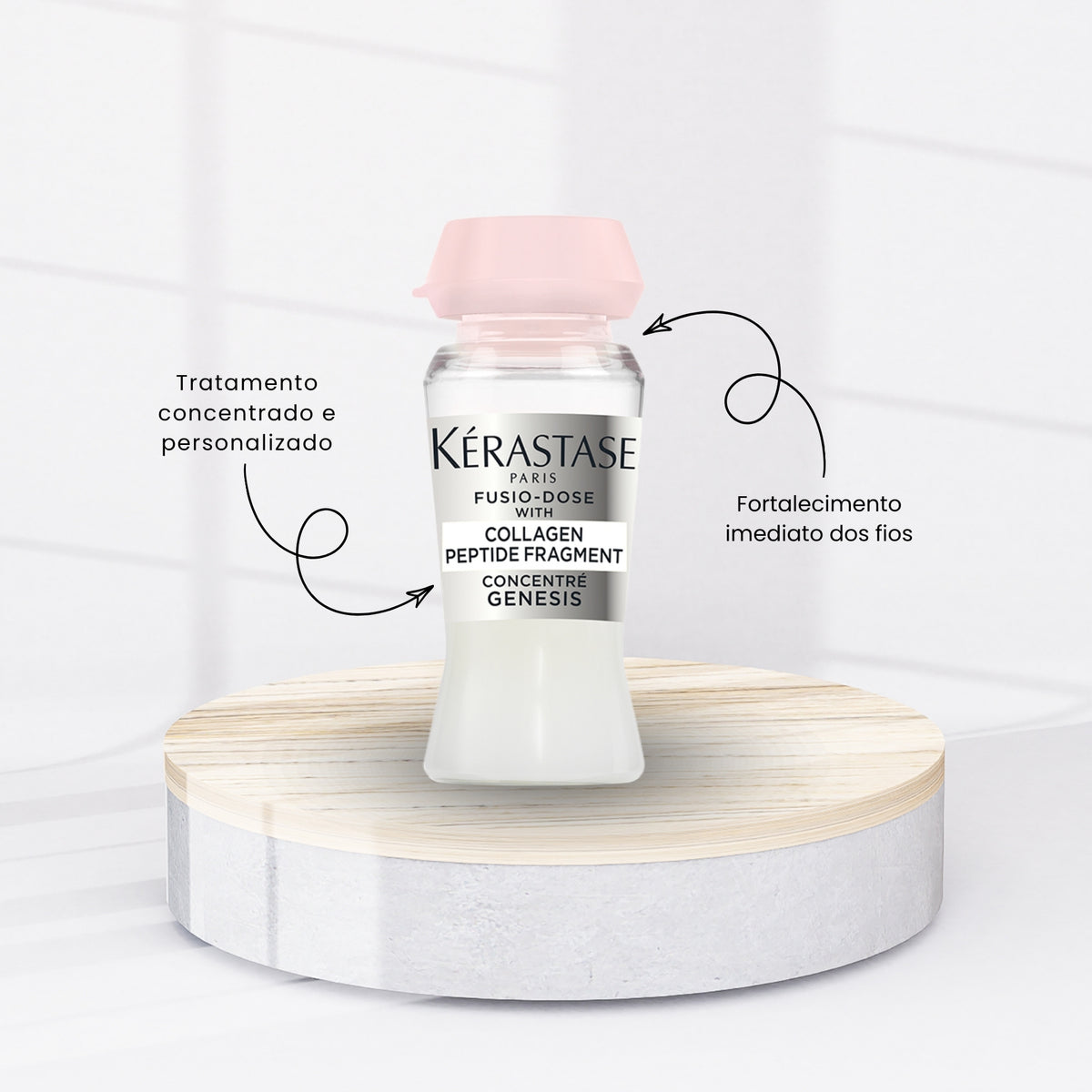 Kit Kérastase Fusio-Dose Concentré Genesis Ampli-Force 3 x 12 ml