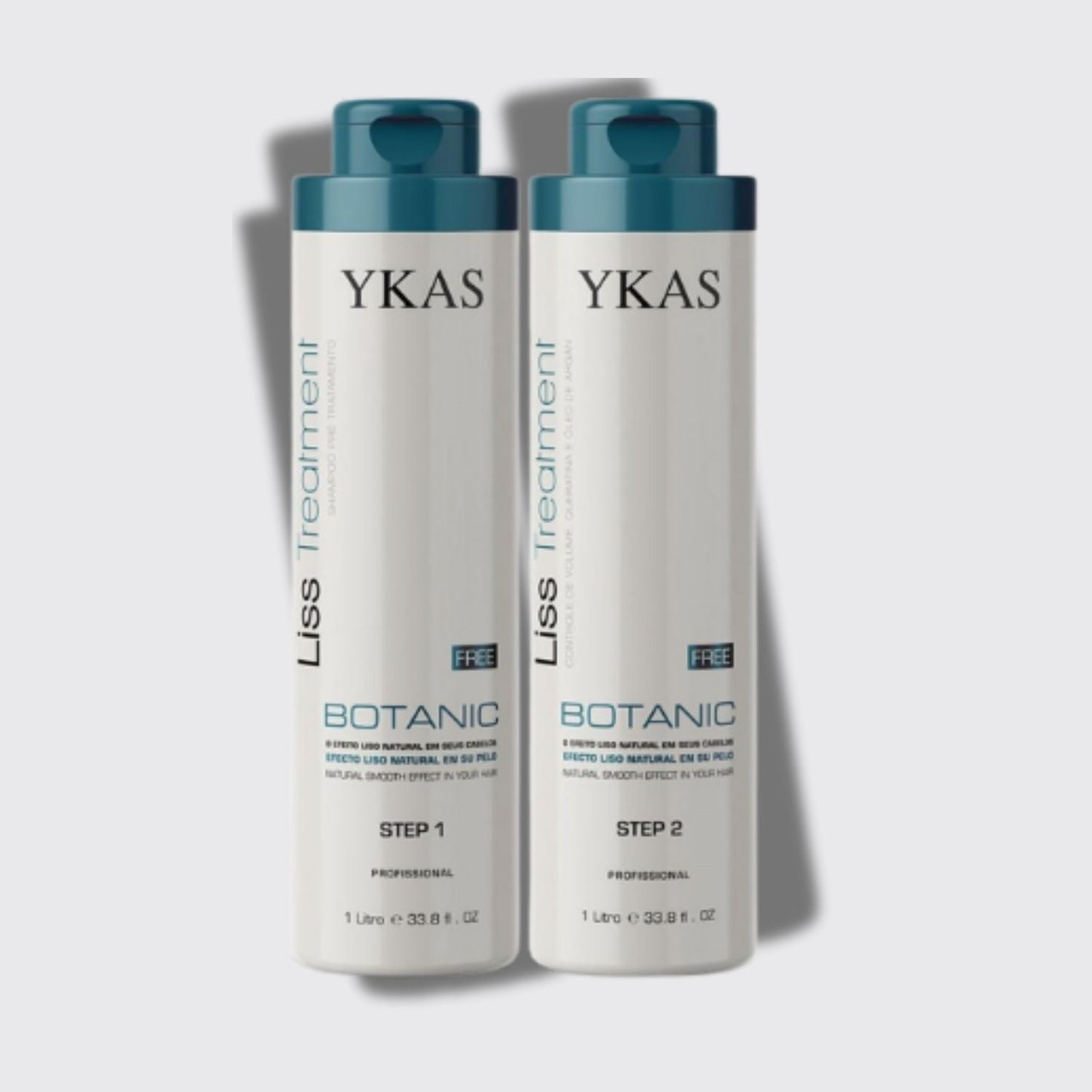 Kit Ykas Botanic Escova Progressiva Formol Free (2 x 1 Litro)