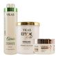 Kit Ykas Botox Capilar 1 Kg + Citric 1 Kg + Máscara Verniz 250 g