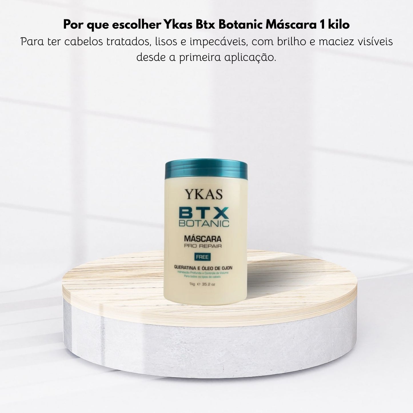 Botox Capilar Capilar Ykas Btx Botanic Máscara 1kilo