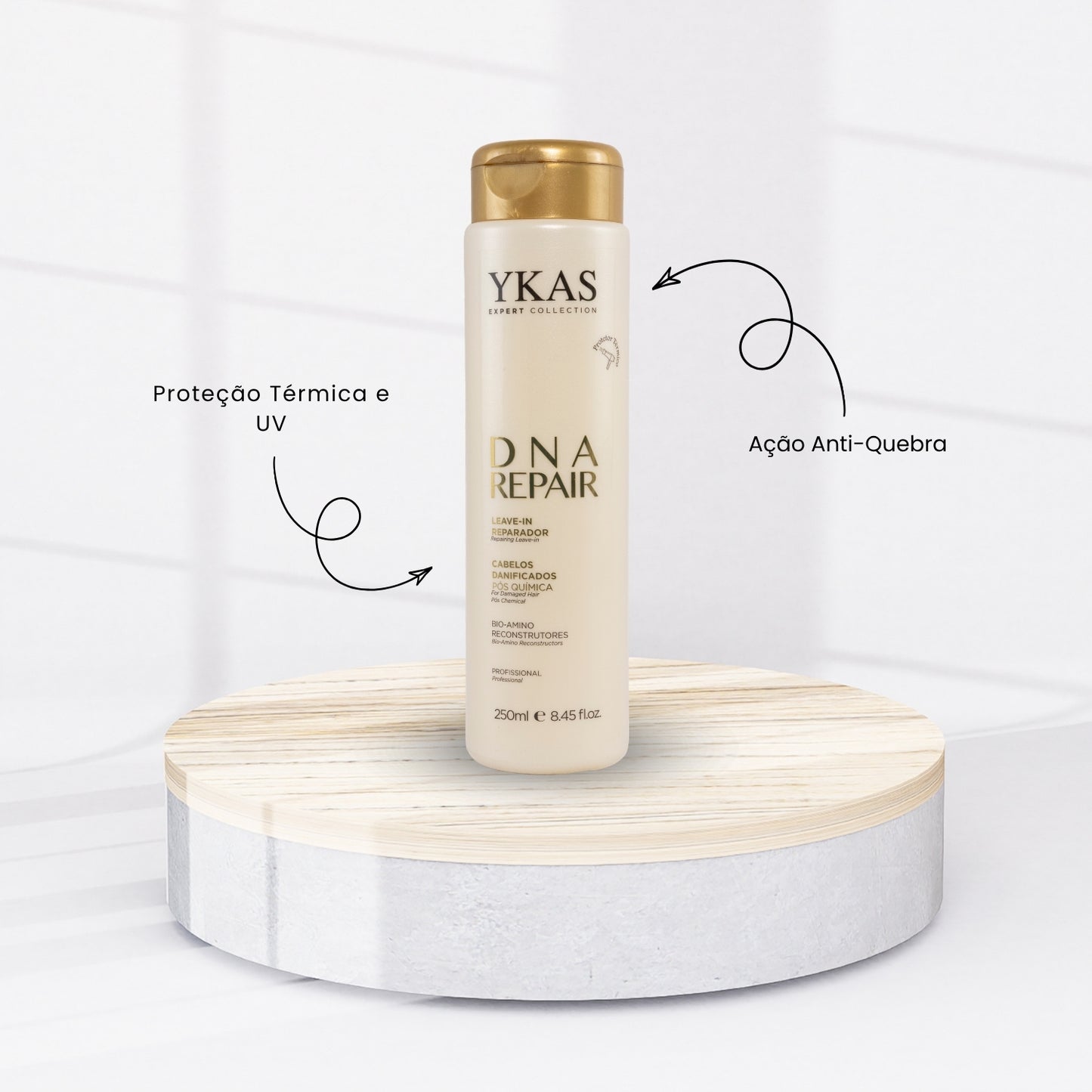 Kit Ykas Dna Repair Completo Grande + Fabulous All In One