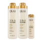 Kit Ykas Dna Repair Shampoo + Condicionador 1 Litro + Leave-in 250 ml