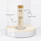 Kit Ykas Dna Repair Shampoo + Condicionador 1 Litro + Máscara 250 g + Leave-in 250 ml