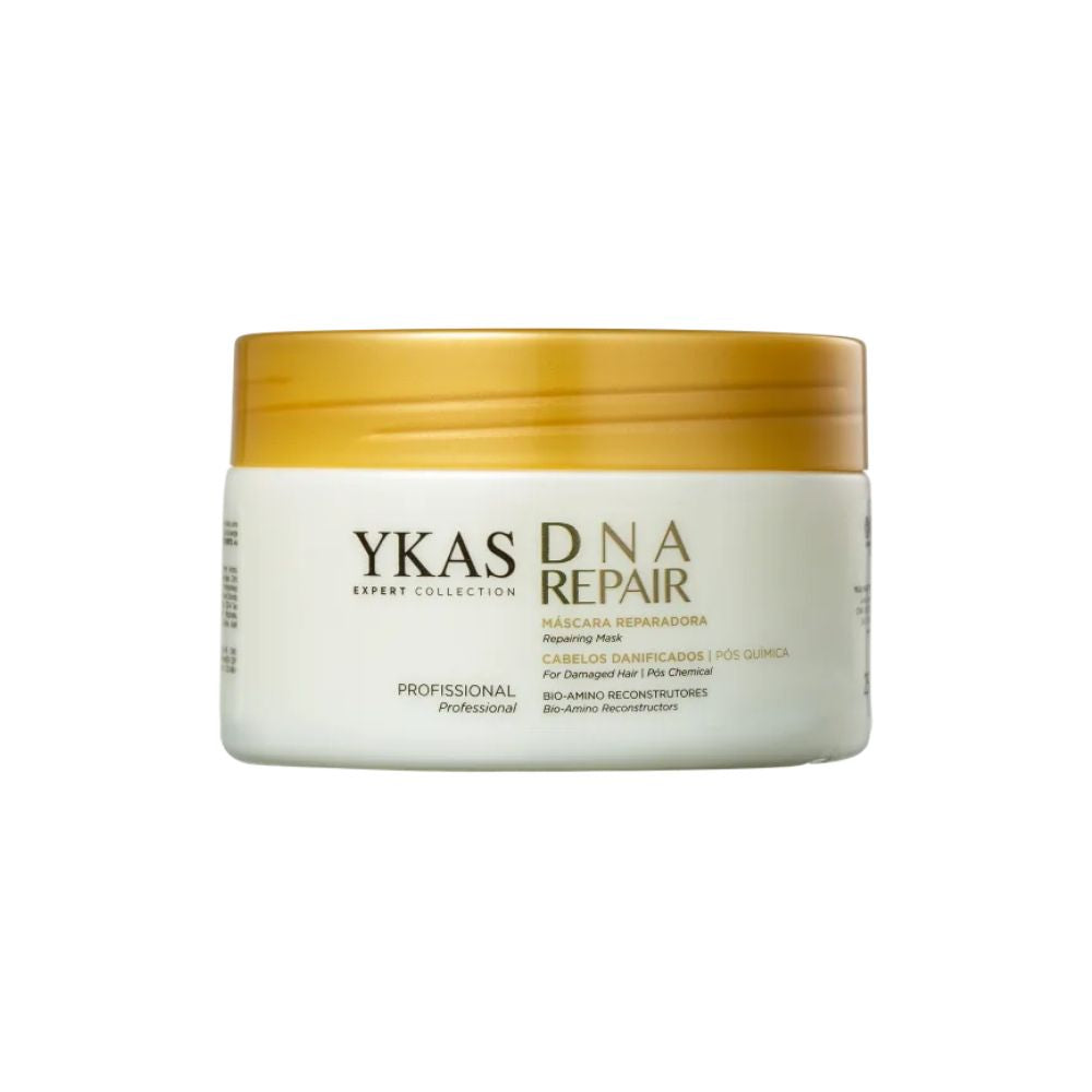 Kit Ykas Dna Repair Shampoo + Condicionador 300 ml + Máscara 250 g
