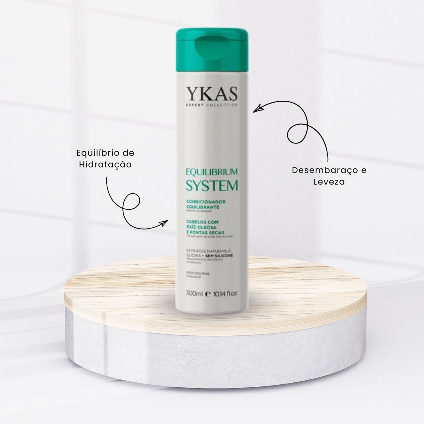Condicionador Ykas Equilibrium System 300 ml