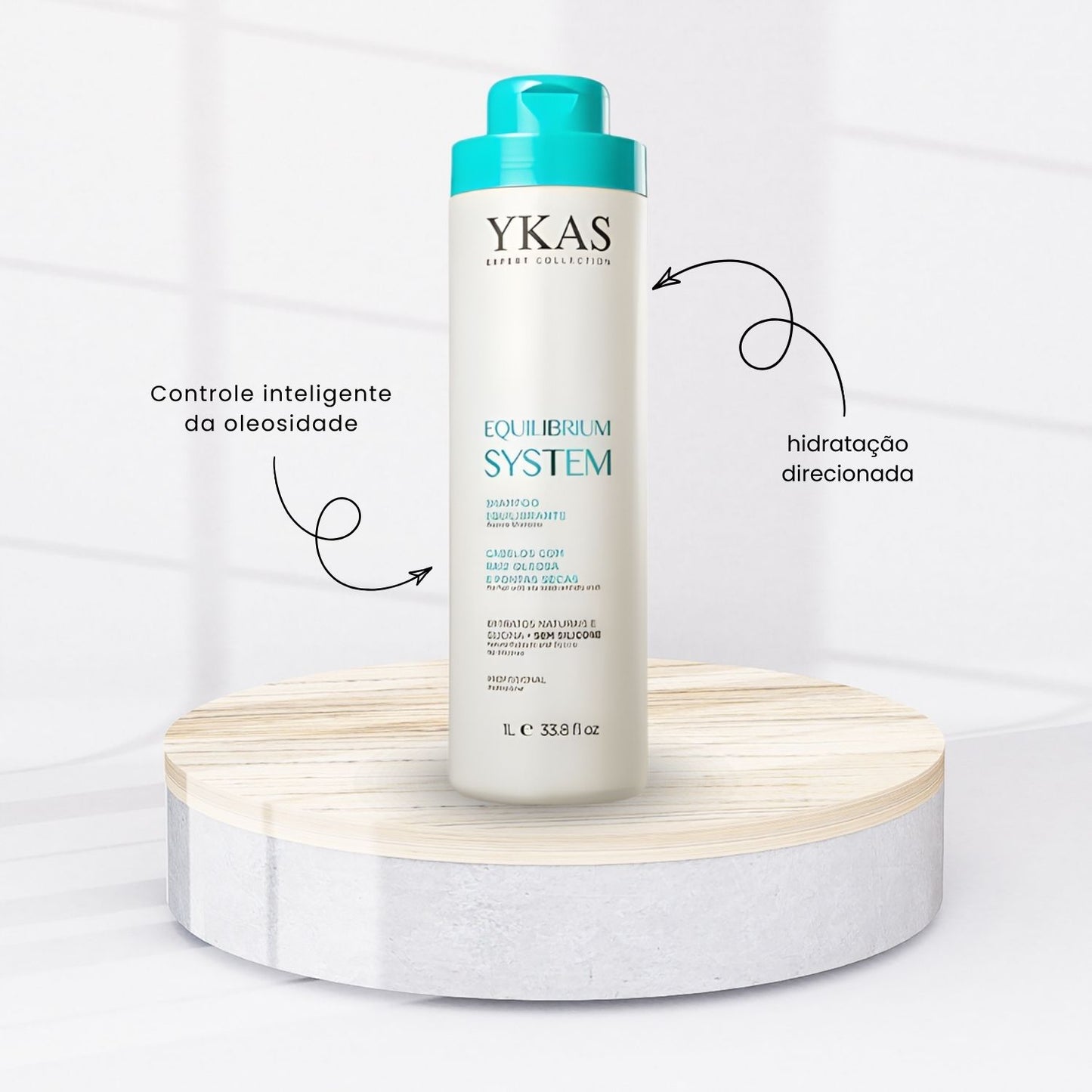 Kit Ykas Equilibrium System Grande Completo + Fabulous Hair All in One