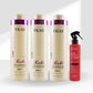 Kit Ykas Escova Progressiva Rubi (3 x 1 Litro) + Ykas Fabulous All In One