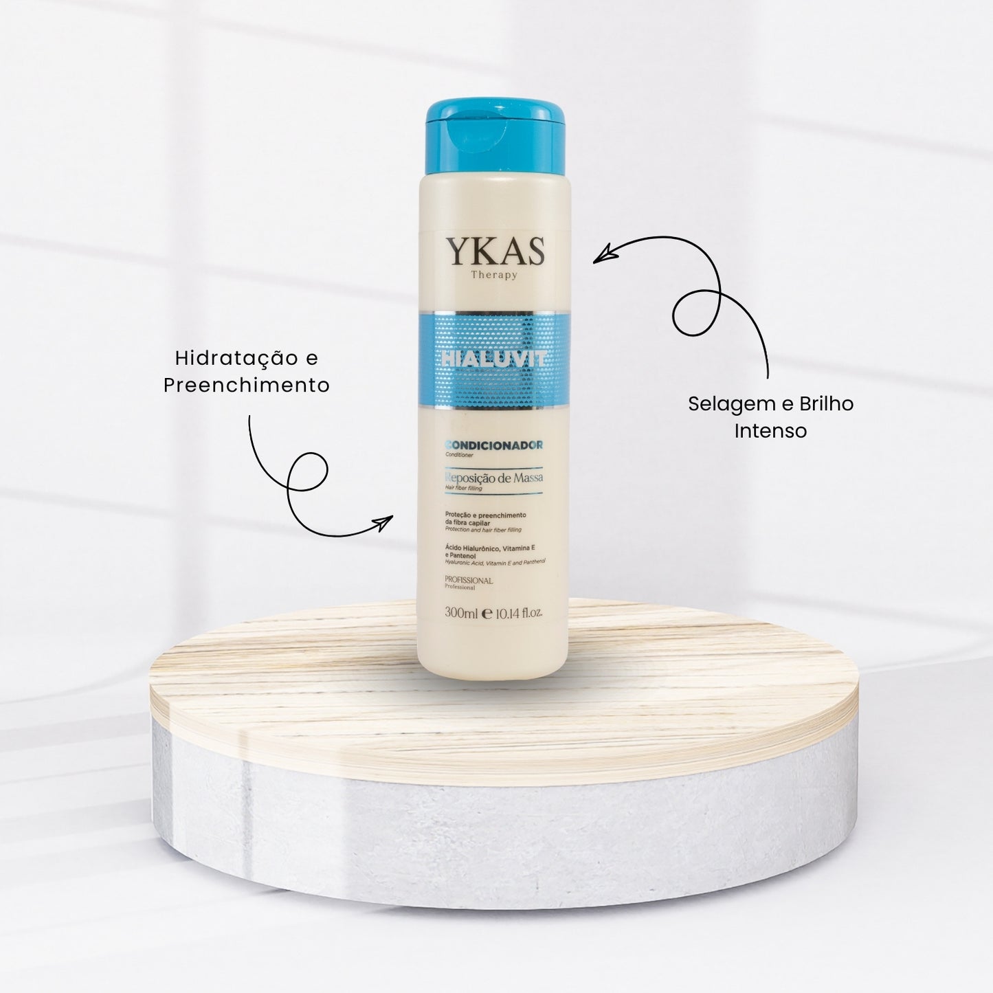 Condicionador Ykas Hialuivit 300 ml