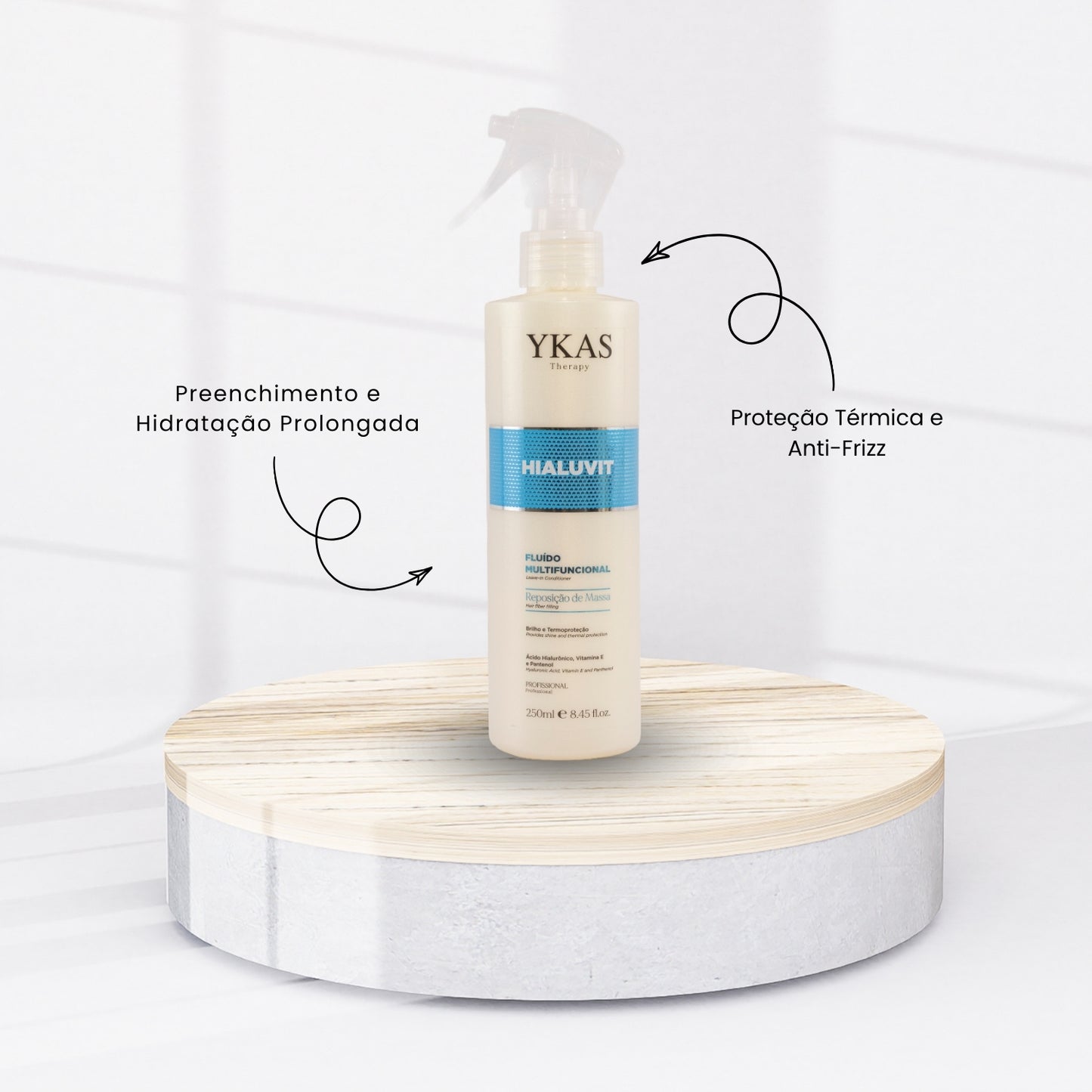 Ykas Hialuivit Fluído Multifuncional 250 ml