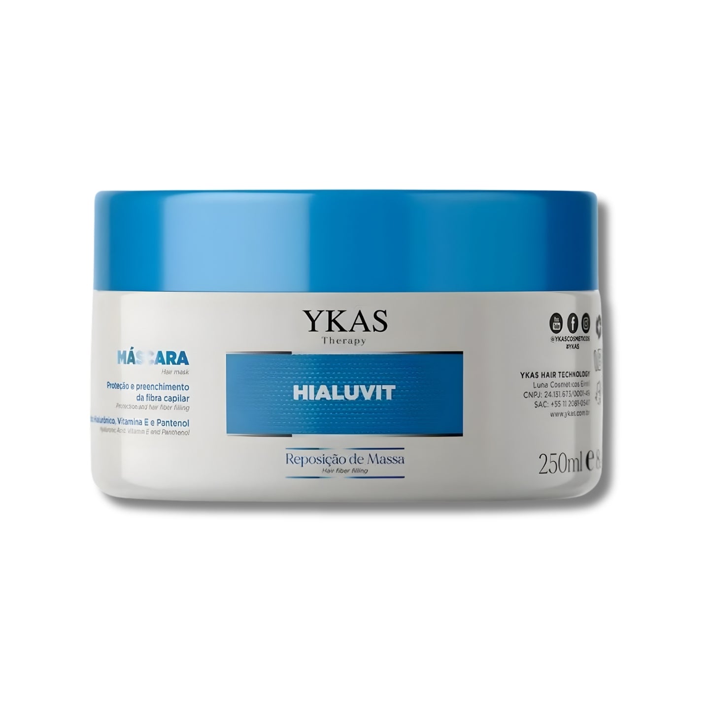 Máscara Ykas Hialuivit 250 ml