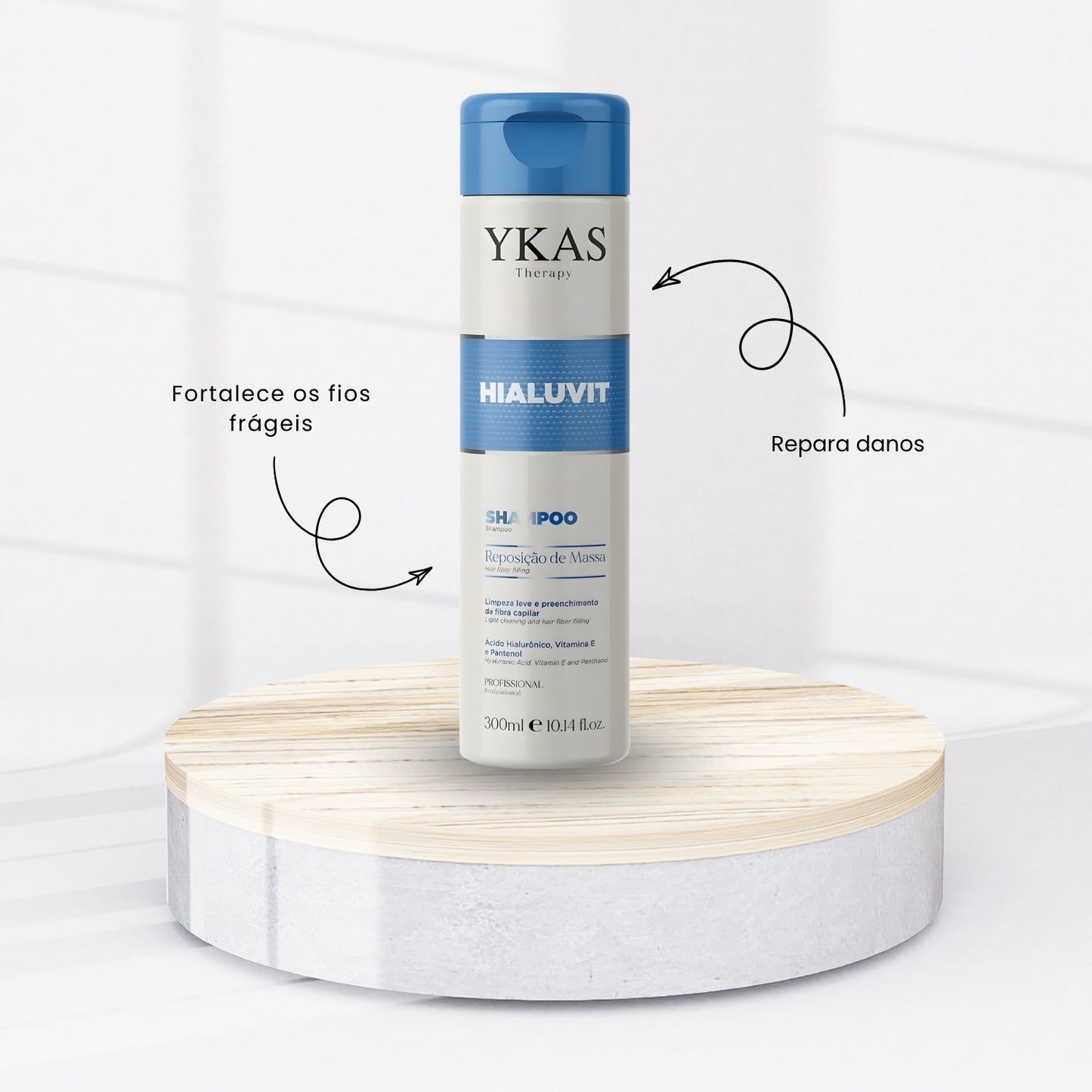 Shampoo Ykas Hialuivit 300 ml