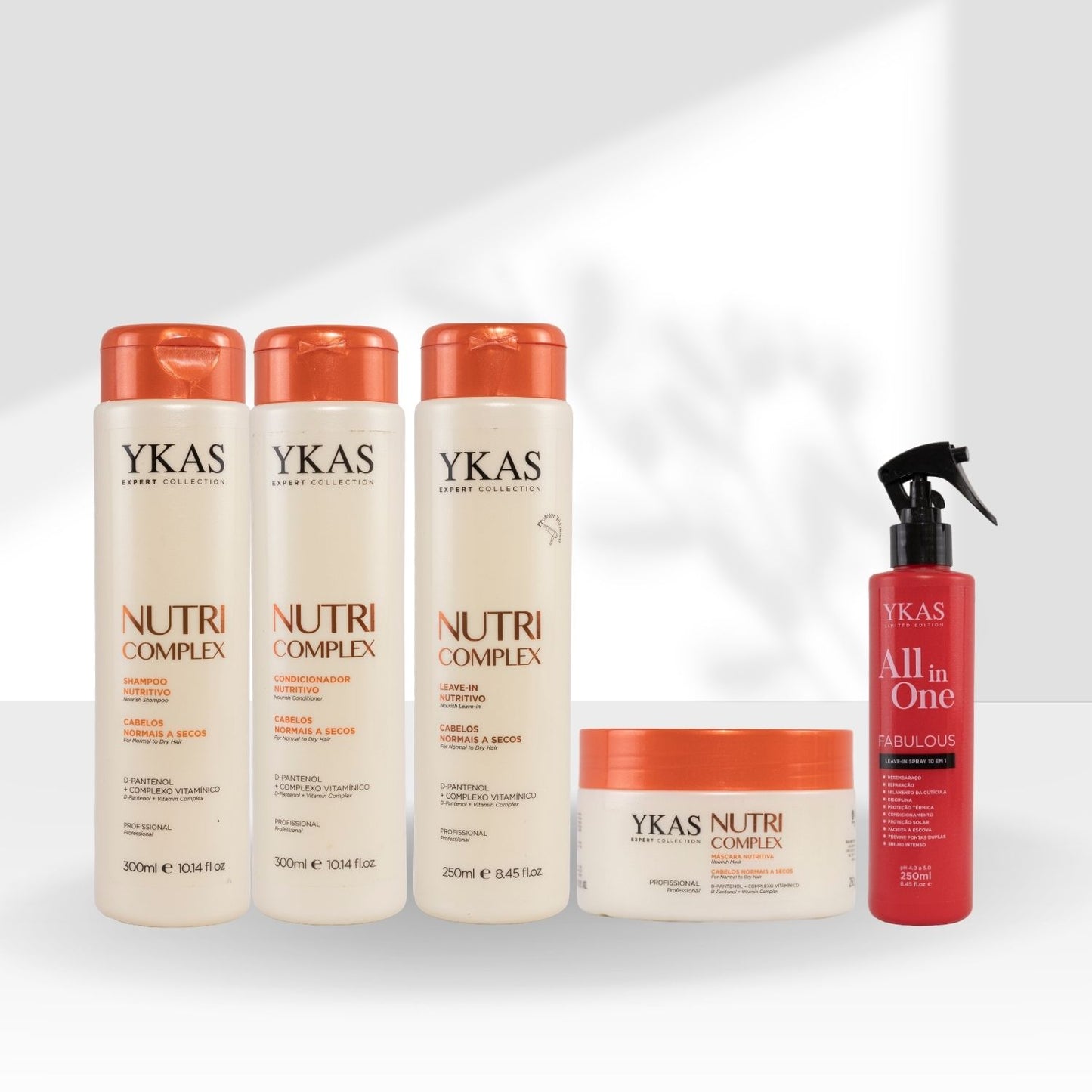 Kit Ykas Nutri Complex Pequeno Completo + Fabulous All In One 200 ml