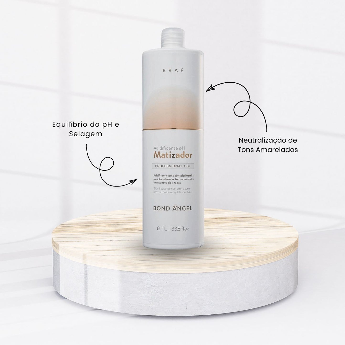 Braé Bond Angel pH Acidificante Matizador 1 Litro