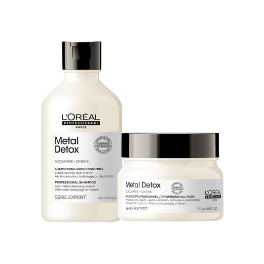 Kit Loreal Metal Detox Shampoo 300 ml+ Máscara 250 g