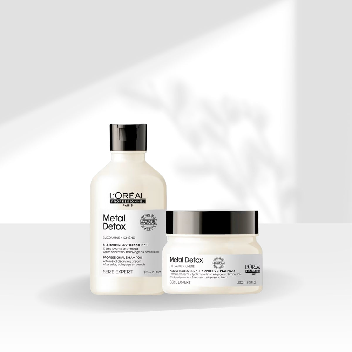 Kit Loreal Metal Detox Shampoo 300 ml+ Máscara 250 g