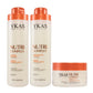 Kit Ykas Nutri Complex Shampoo + Condicionador 1 Litro + Máscara 250 g