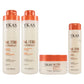 Kit Ykas Nutri Complex Shampoo + Condicionador 1 Litro + Máscara 250 g + Leave-in 250 g