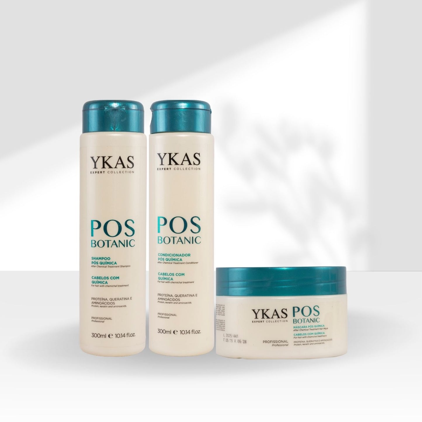 Kit Ykas Pos Botanic (Shampoo + Condicionador + Máscara)