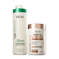 Kit Ykas Progressiva Citric 1 Litro + Verniz 1 Kg