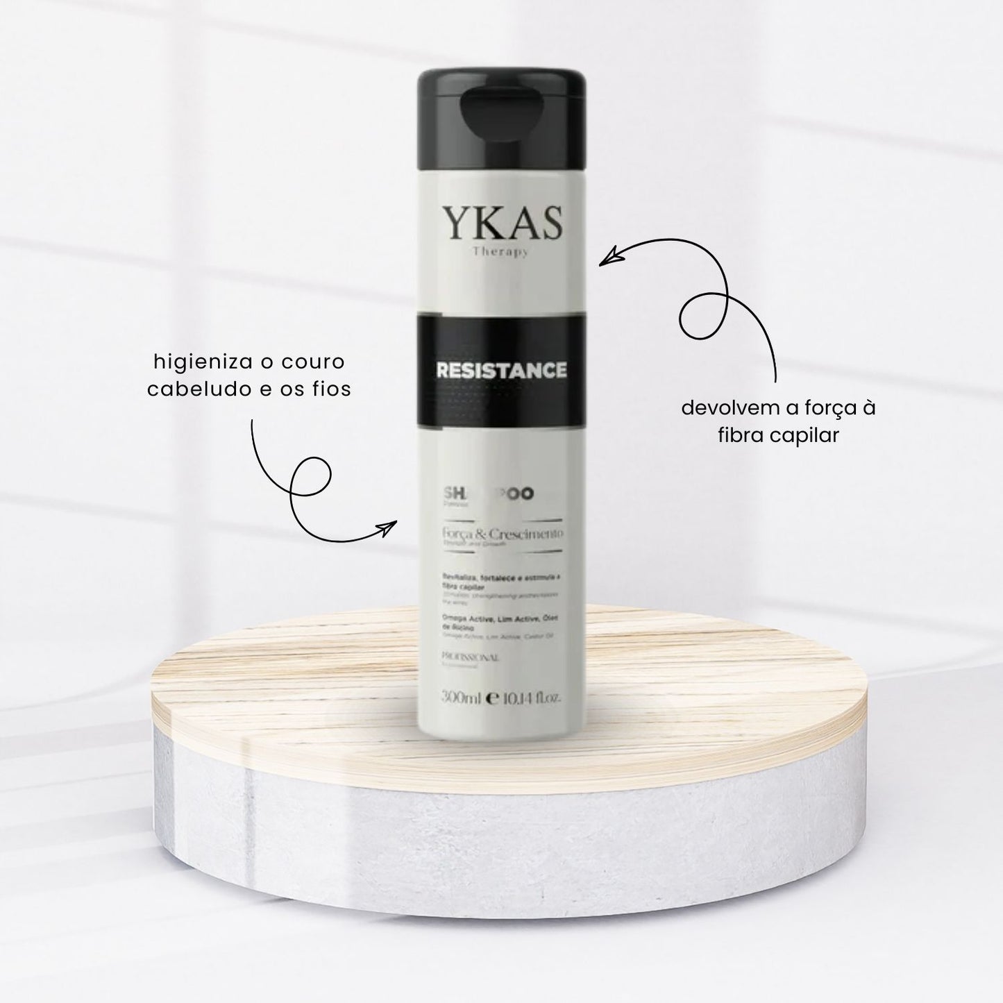 Shampoo Ykas Resistance 300 ml