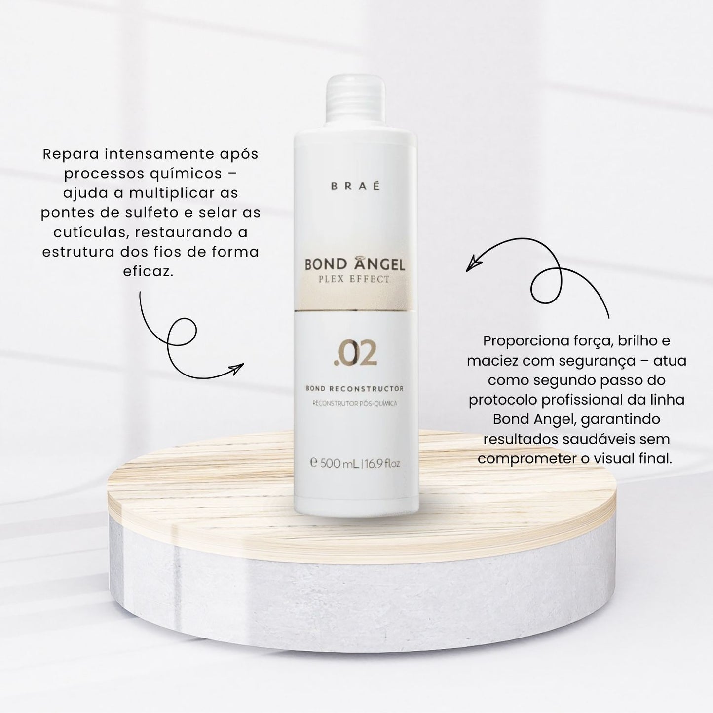 Braé Bond Angel Plex Effect N°2 Bond Reconstructor Tratamento Reconstrutor 500 ml