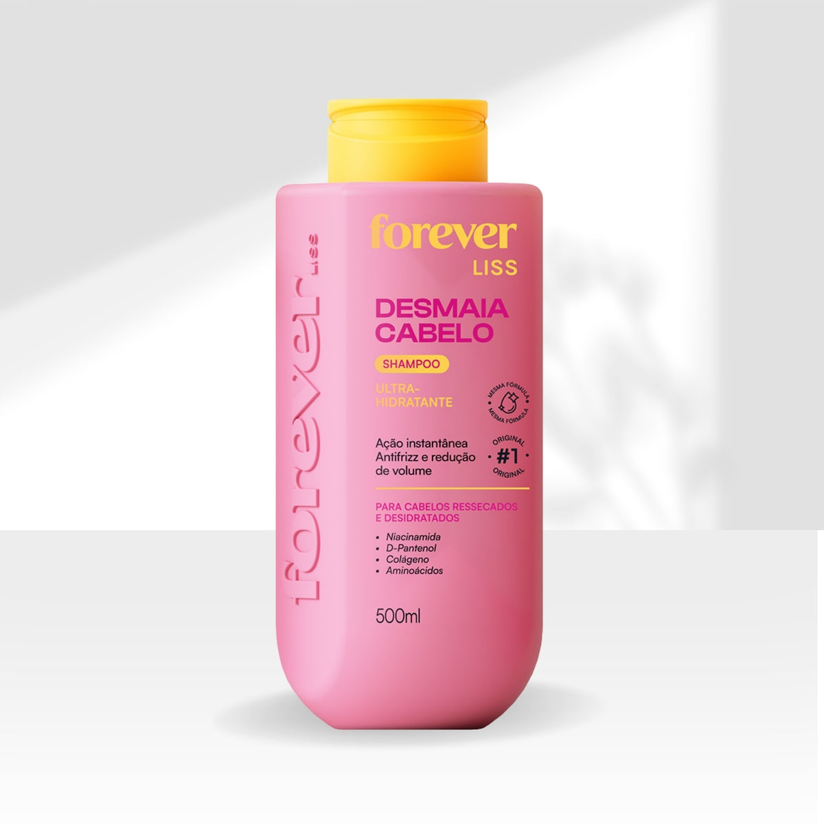 Shampoo Forever Liss Desmaia Cabelo Ultra Hidratante 500 ml