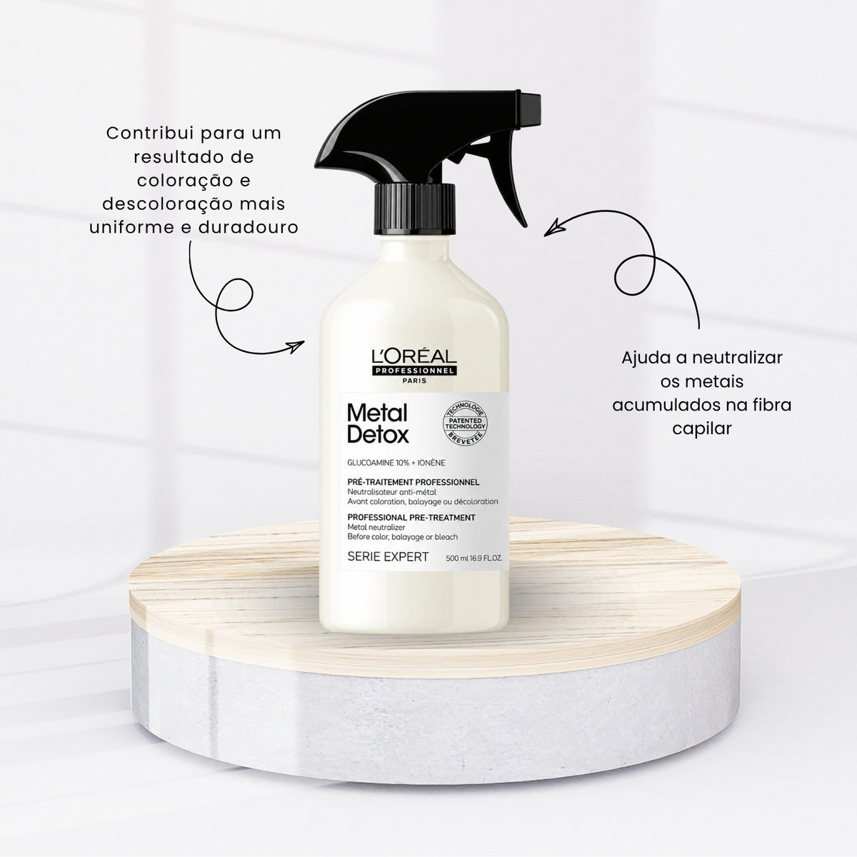 Loreal Metal Detox Spray Neutralizador de Metal 500 ml