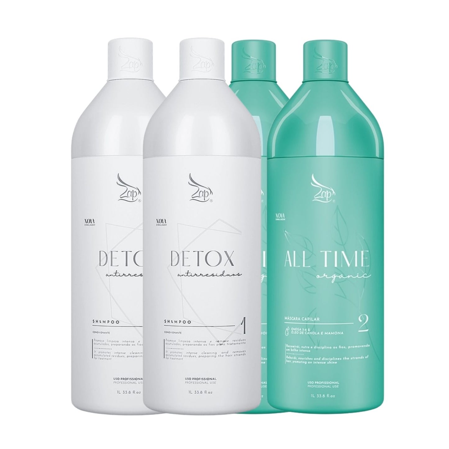 Kit Zap All Time Organic Progressiva 2 (2 X 1 Litro)