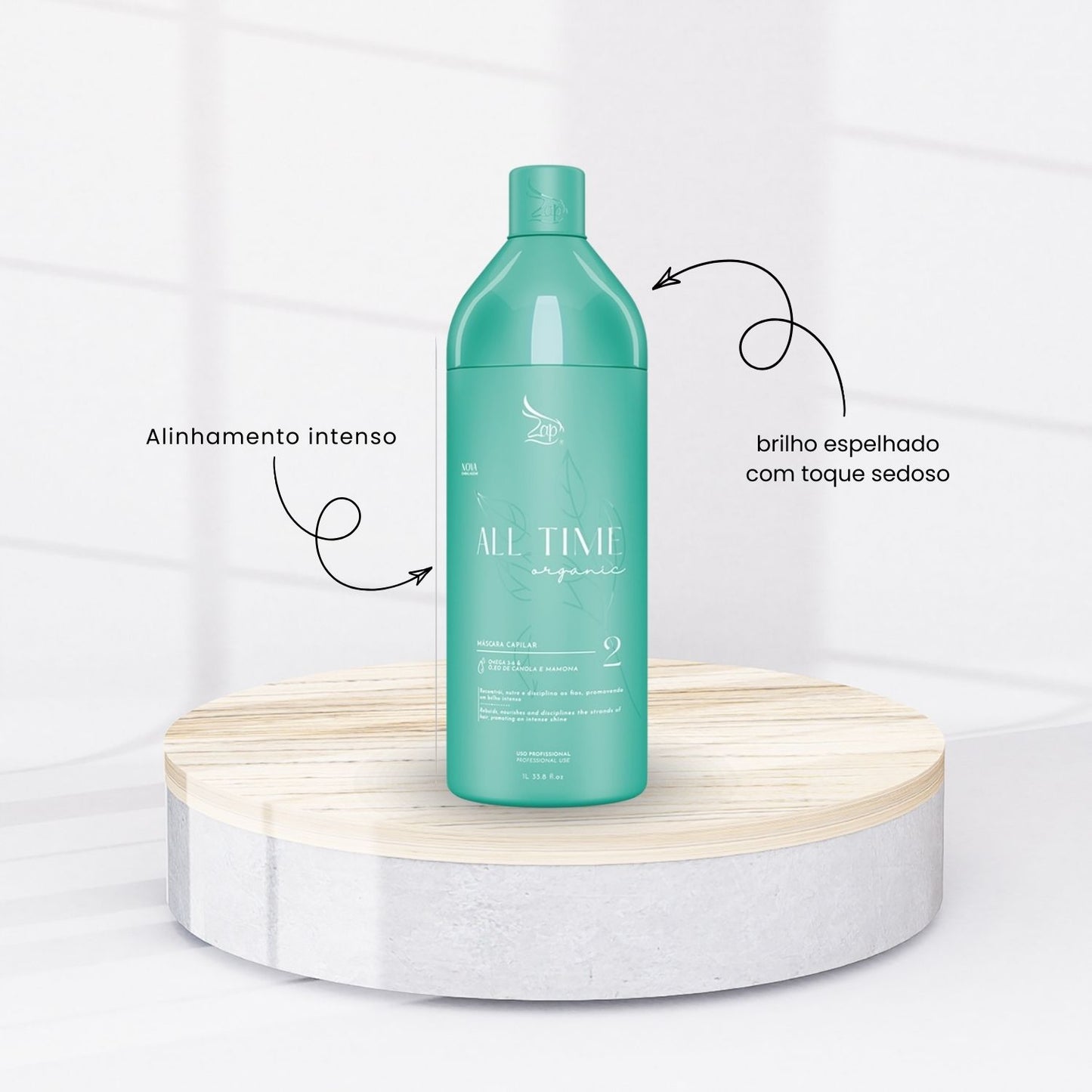 Kit Zap All Time Organic Progressiva 2 (2 X 1 Litro)