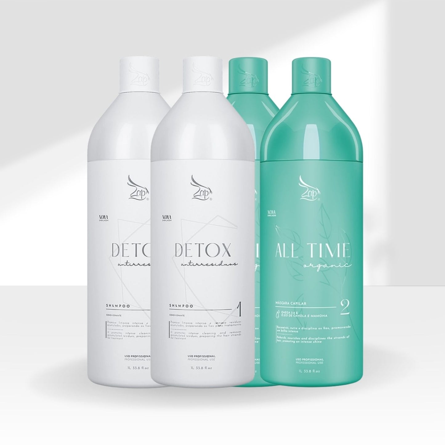 Kit Zap All Time Organic Progressiva 2 (2 X 1 Litro)